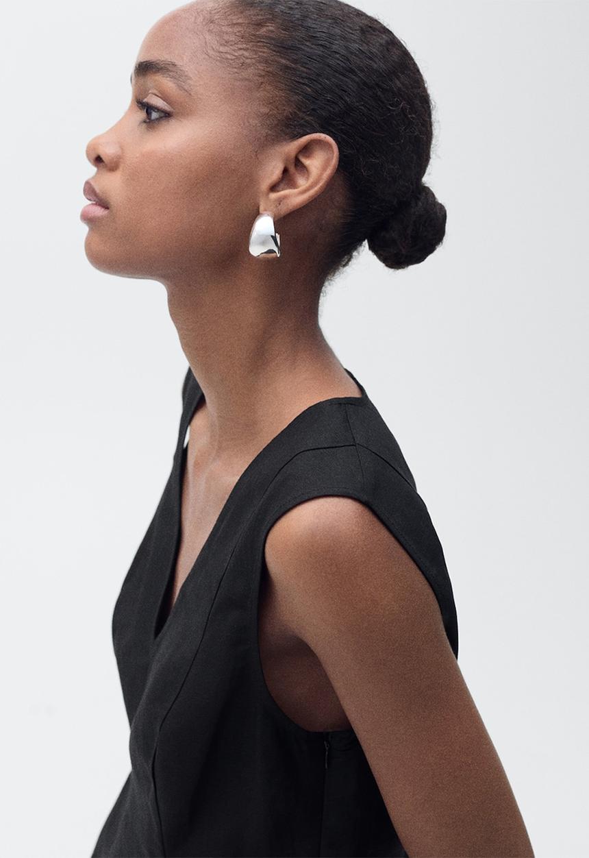 MANGO - Top Pep - Black
