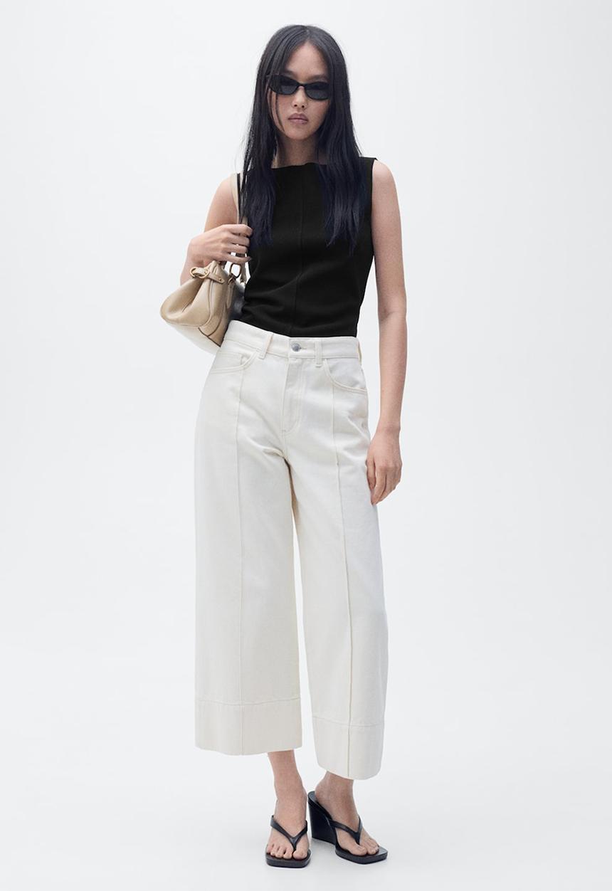 MANGO - Top Mushu - Black