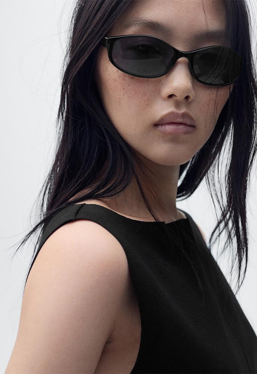 MANGO - Top Mushu - Black