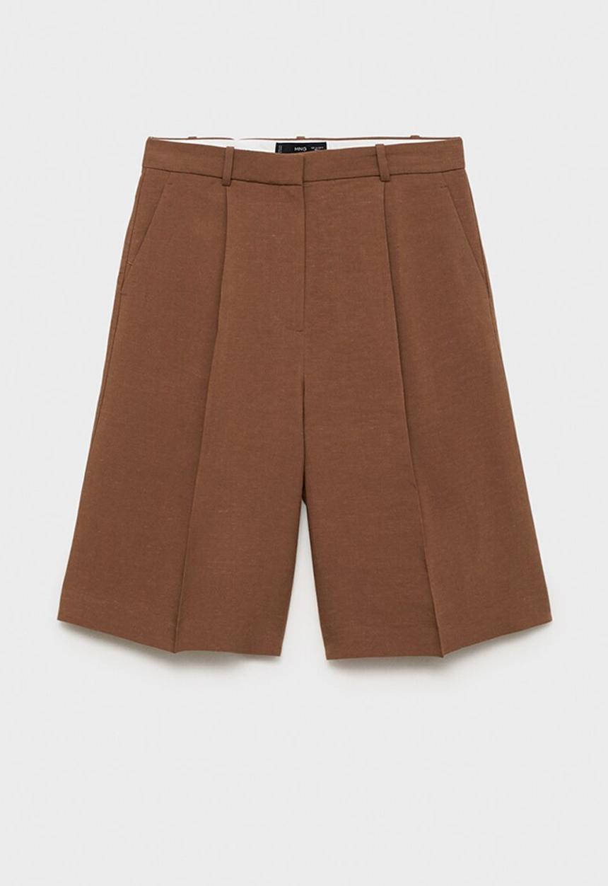 MANGO - Bermudas Argelia - Dark Brown