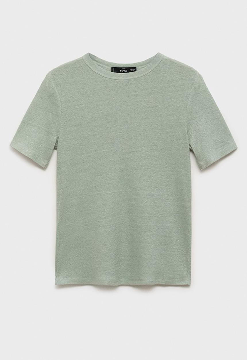 MANGO - T-Shirt Vilaflor - Green