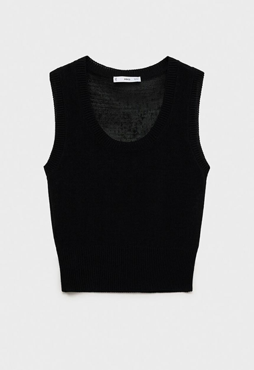 MANGO - Top Becky - Black