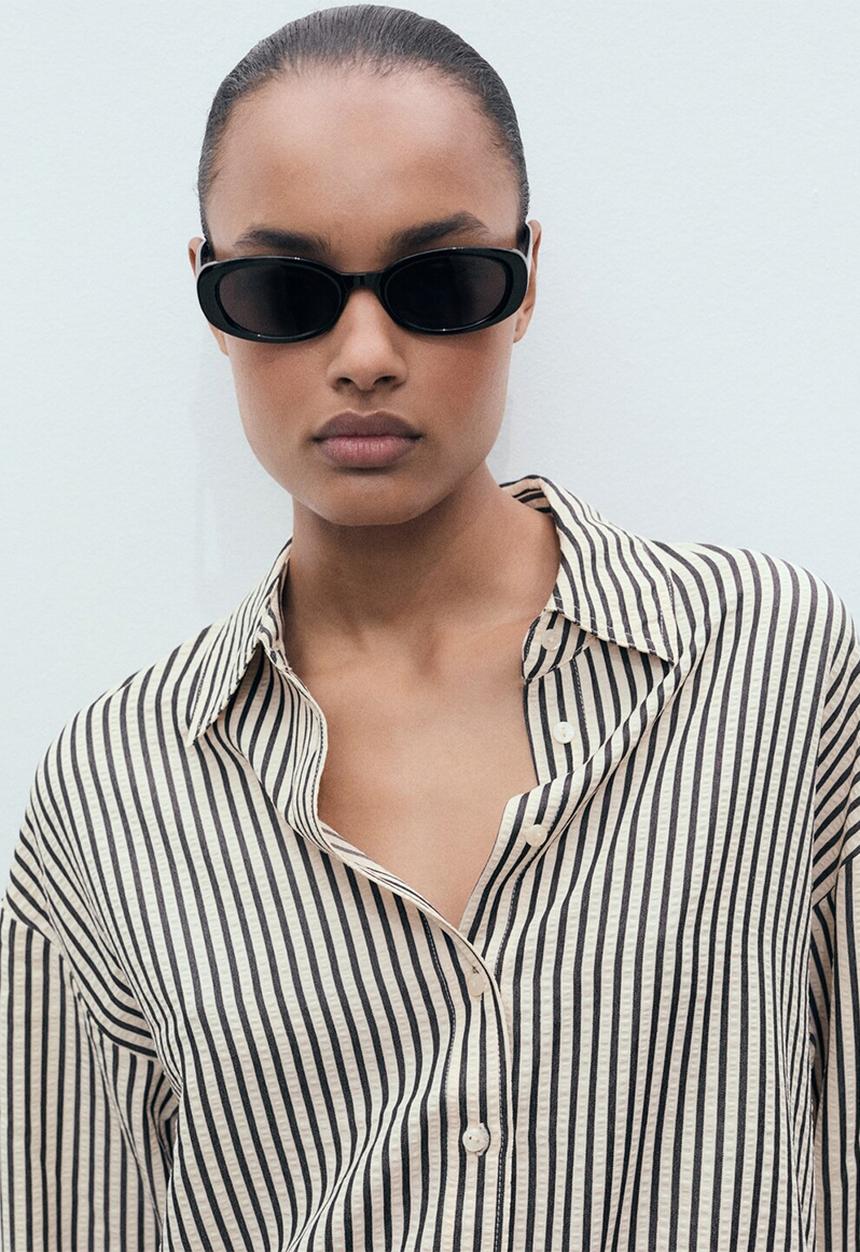 MANGO - Shirt Sal - Natural