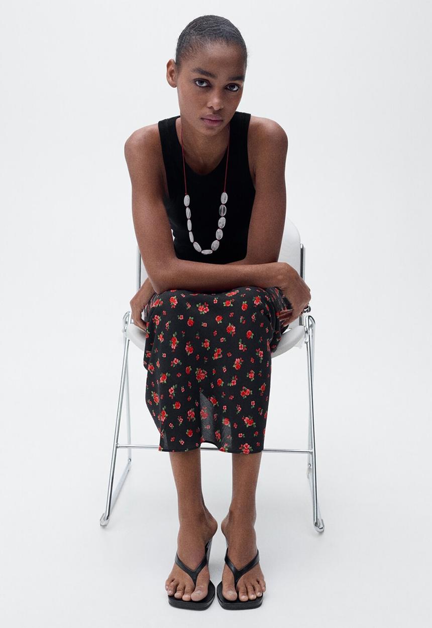 MANGO - Skirt Gem - Black