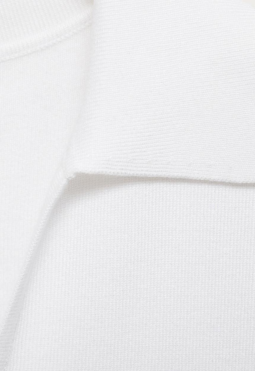 MANGO - Top Moiso - Light Beige
