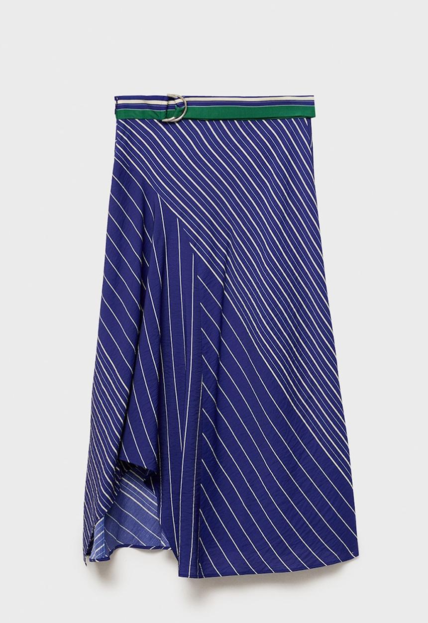 MANGO - Skirt Lazuli - Medium Blue