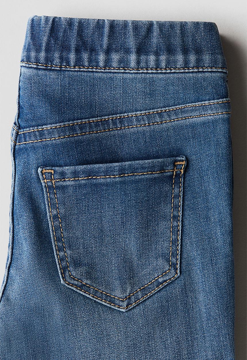 H&M - Superstretch flared leg jeans - denim blue