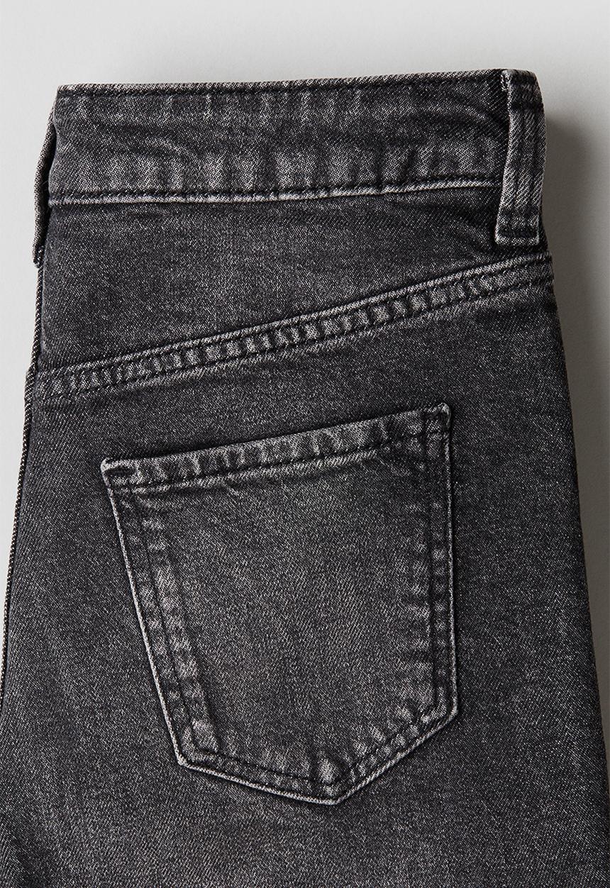 H&M - Baggy fit bootcut leg jeans - dark grey