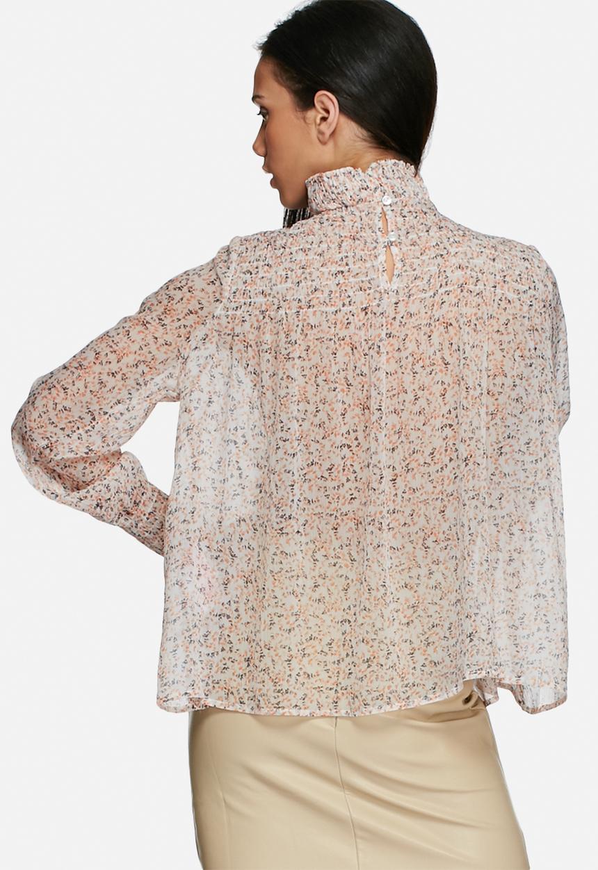Vero Moda - Alis flower smocked blouse