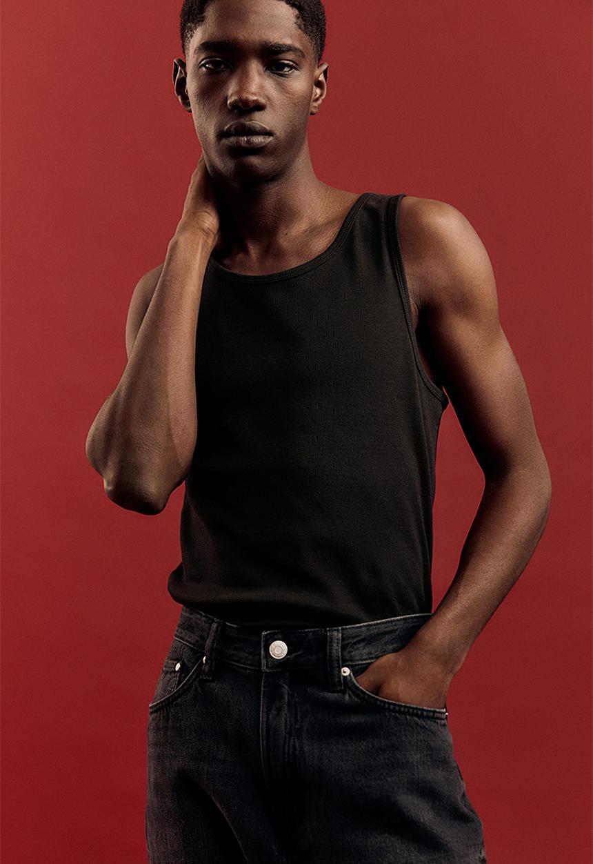 H&M - Loose jeans - dark denim grey