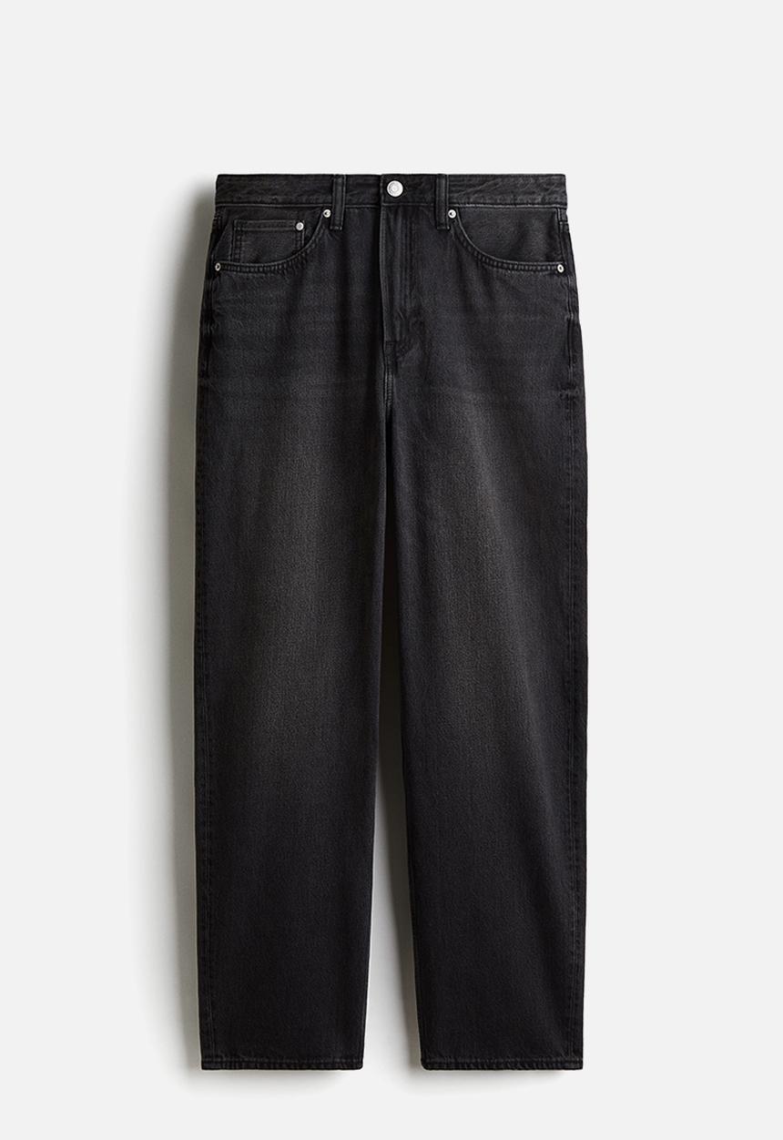 H&M - Loose jeans - dark denim grey