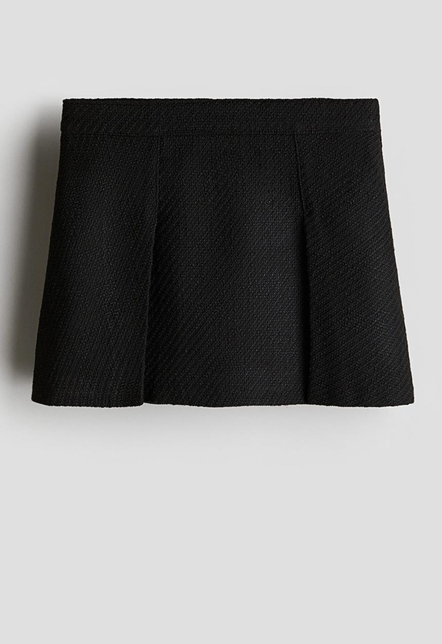 H&M - Pleated skirt - black