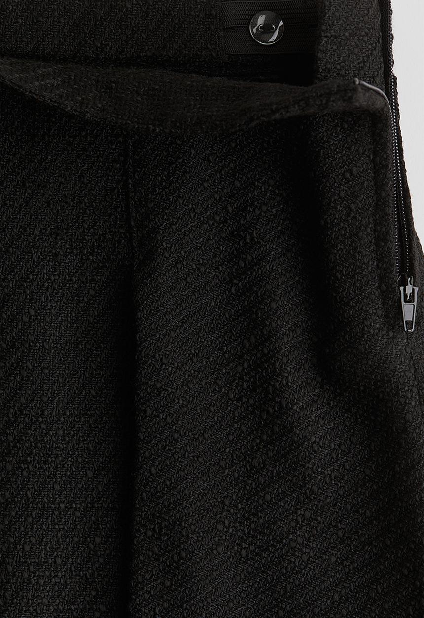 H&M - Pleated skirt - black