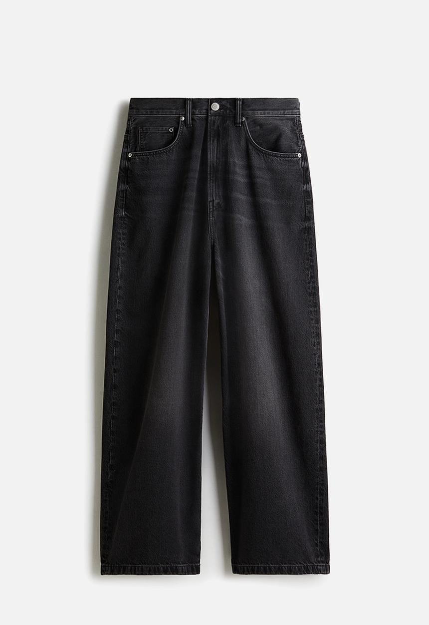 H&M - Super baggy jeans - black