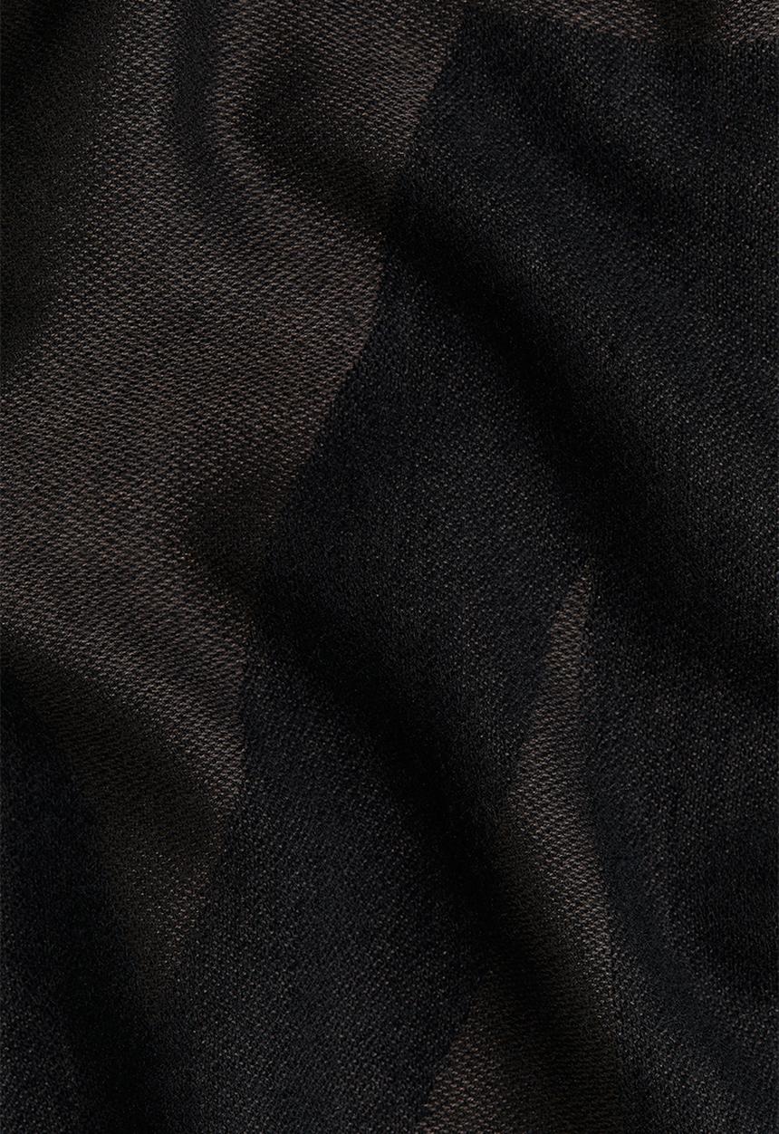 H&M - Jacquard-weave scarf - dark brown magique