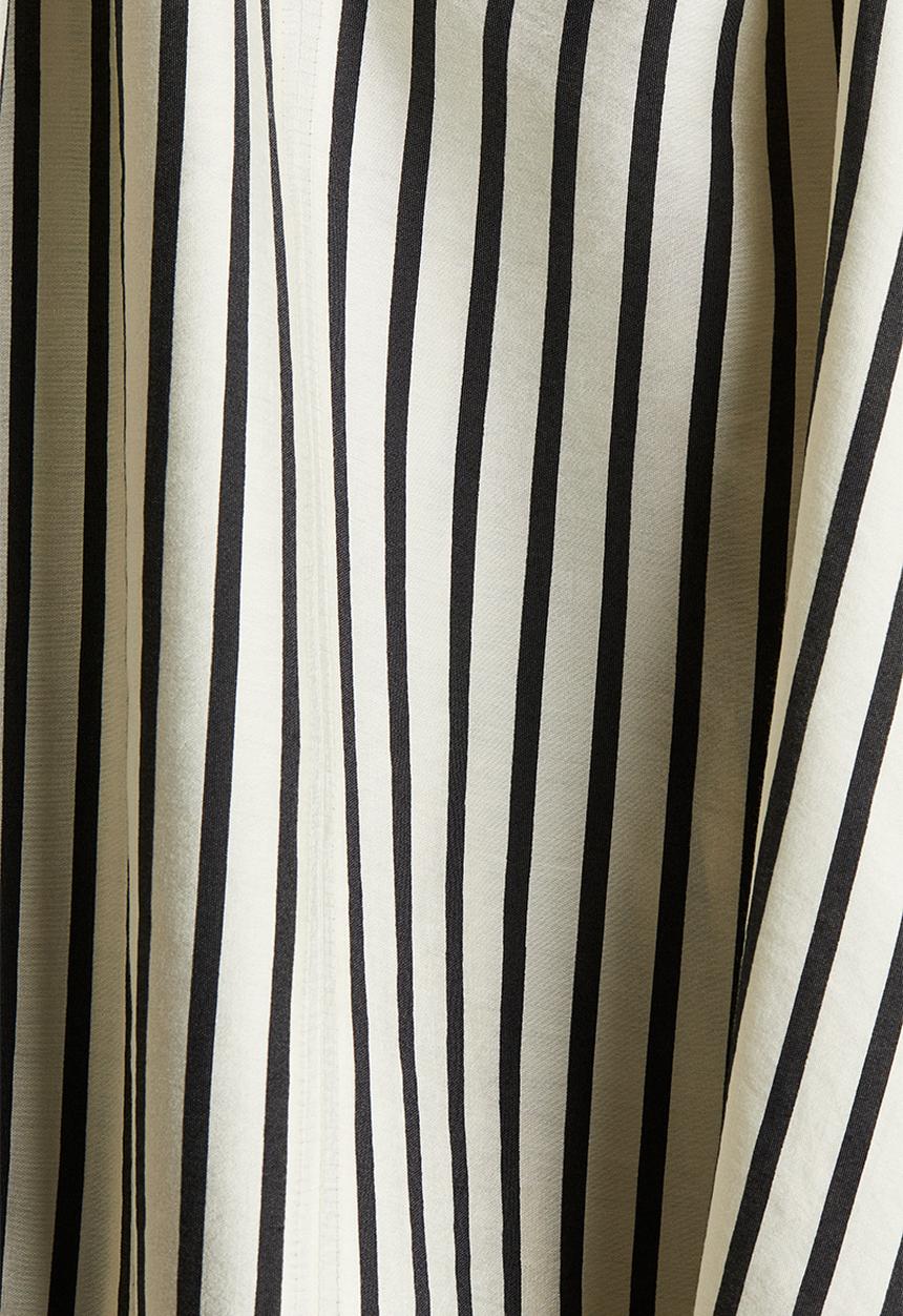 H&M - Oversized blouse - cream striped 