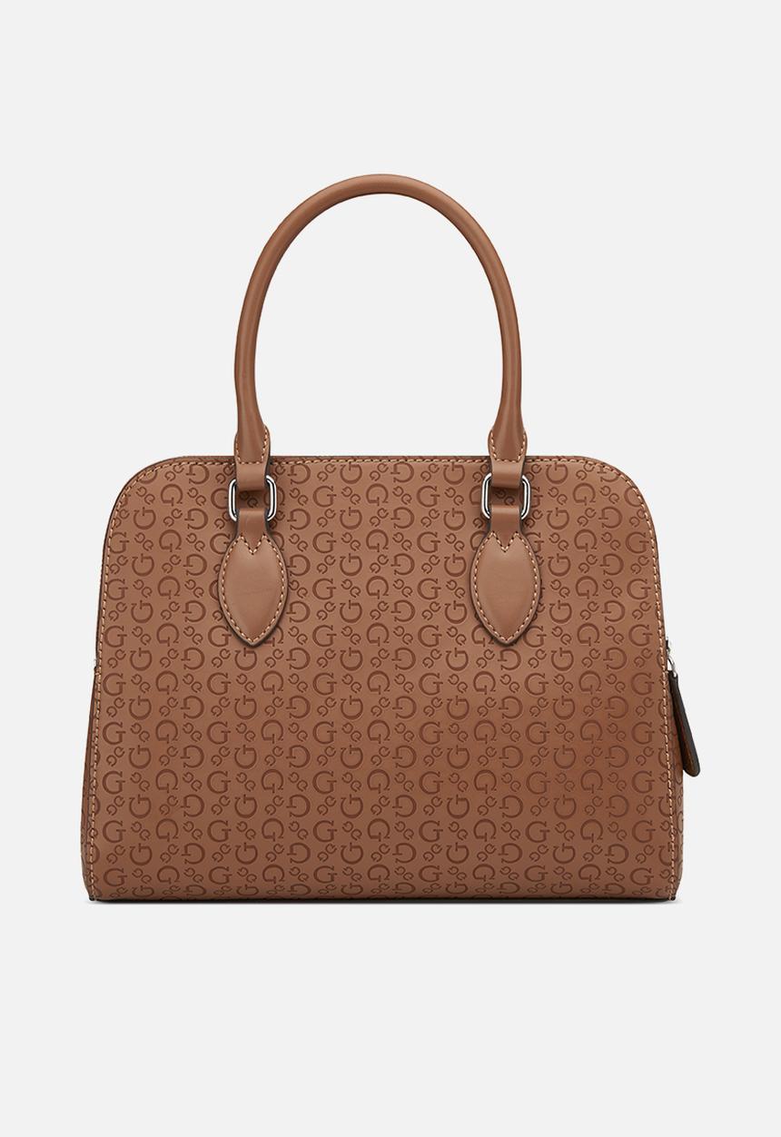 GUESS - Cordyn satchel - cognac