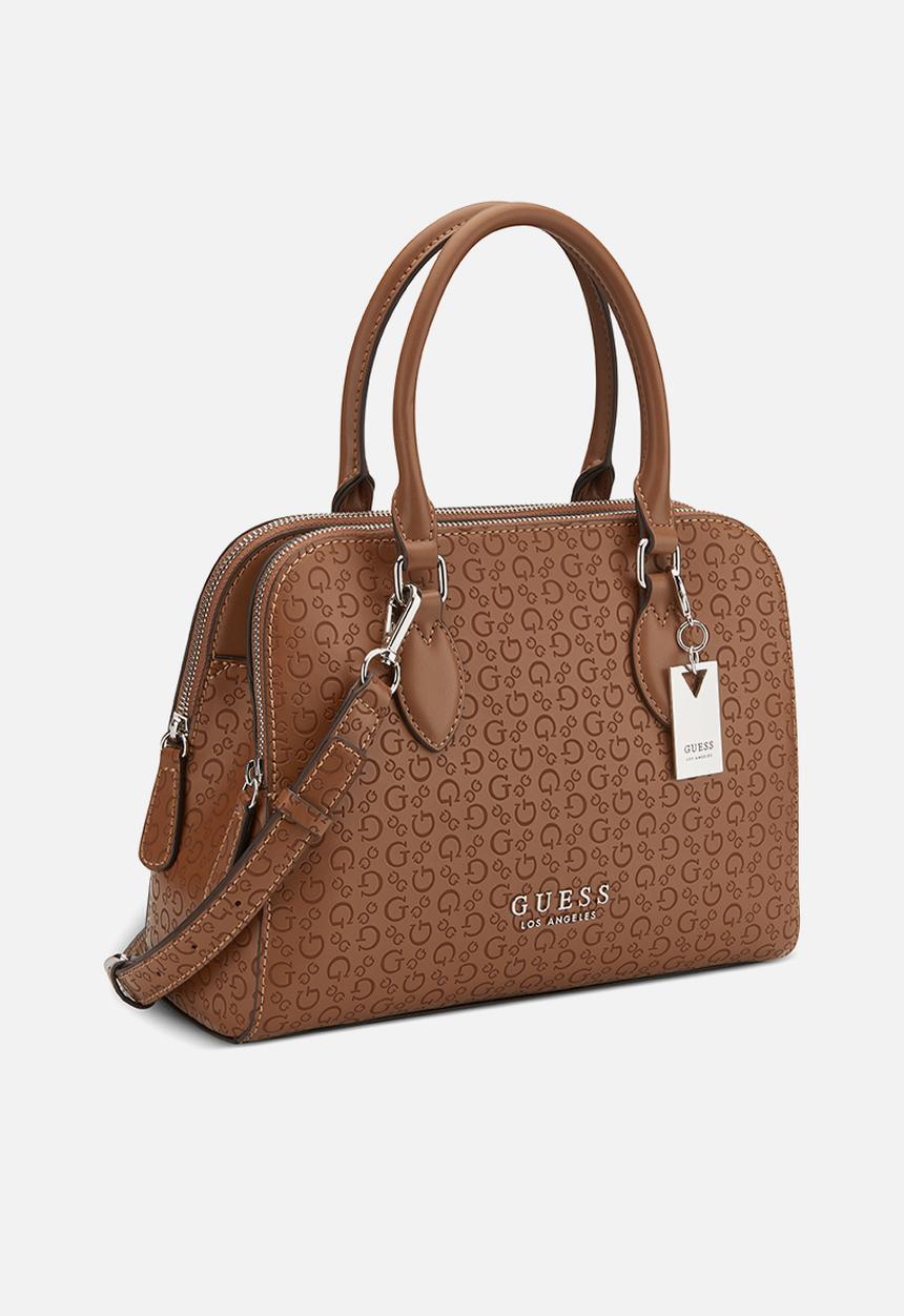 GUESS - Cordyn satchel - cognac