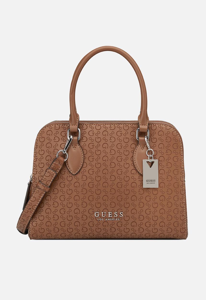 GUESS - Cordyn satchel - cognac