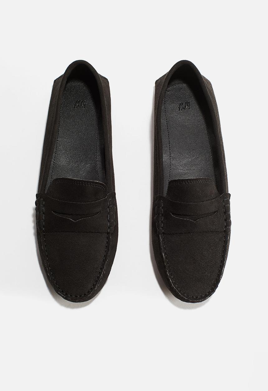 H&M - Napped loafers - black
