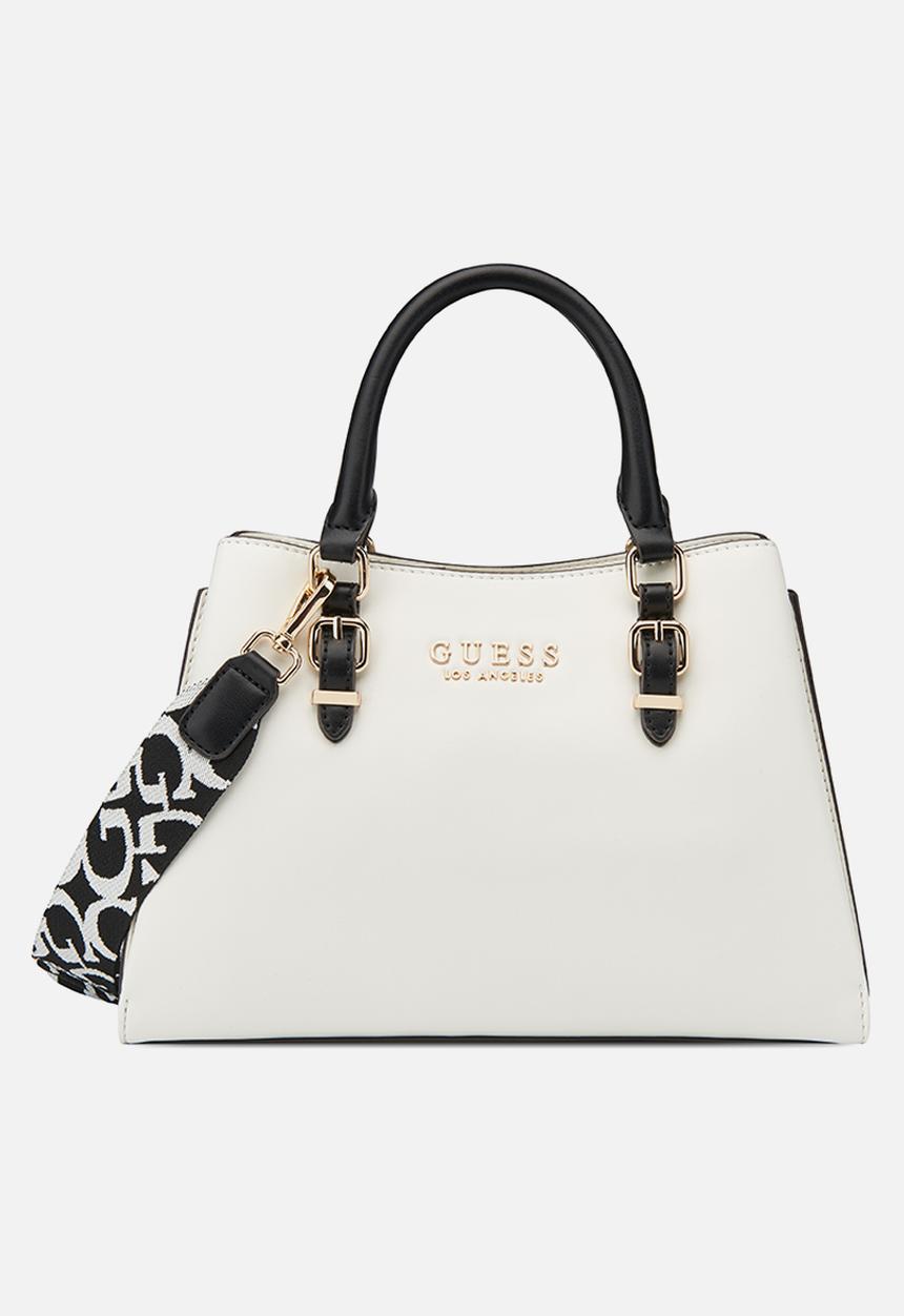 GUESS - Barger satchel-cream
