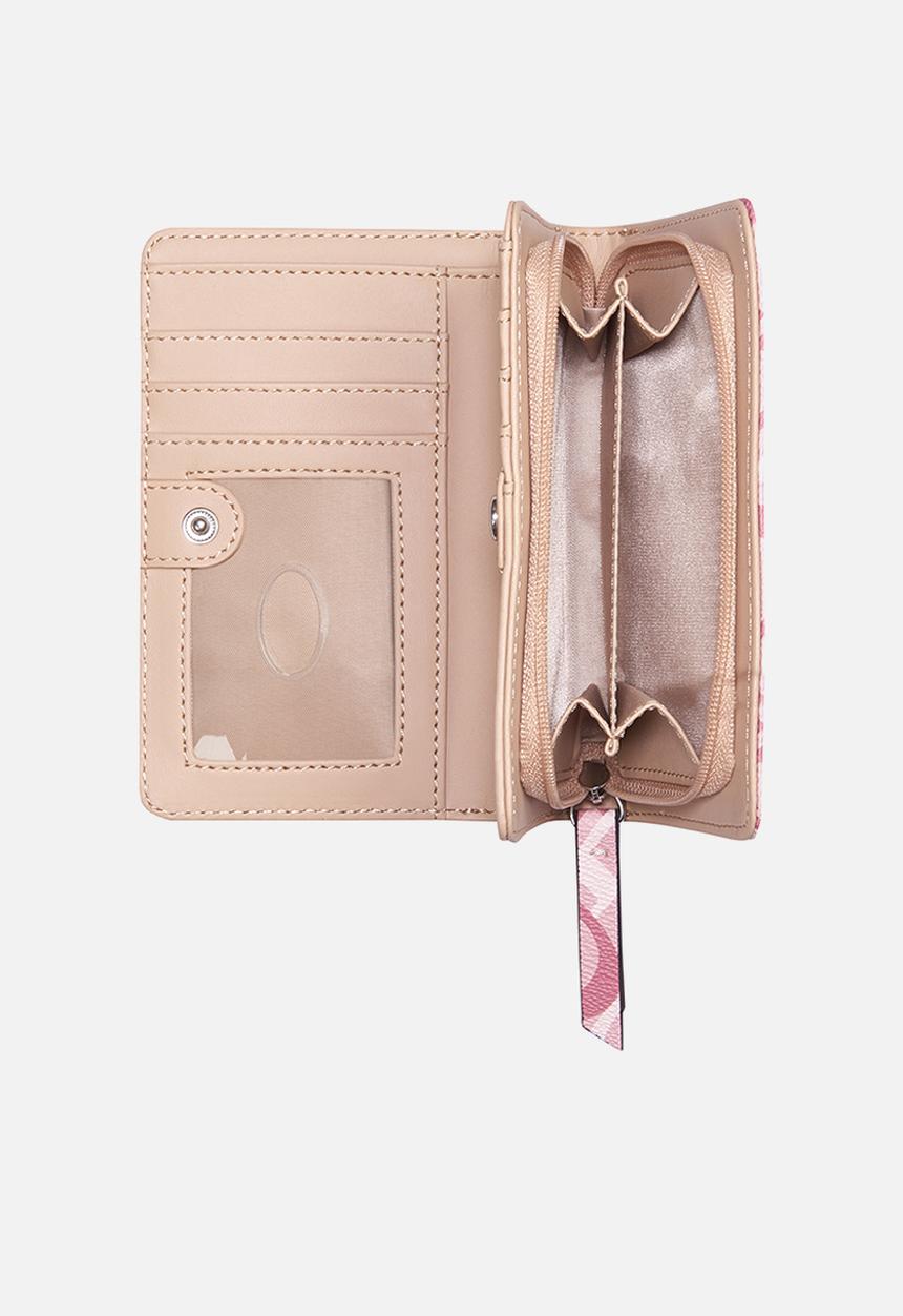 GUESS - Abbas french wallet-pink