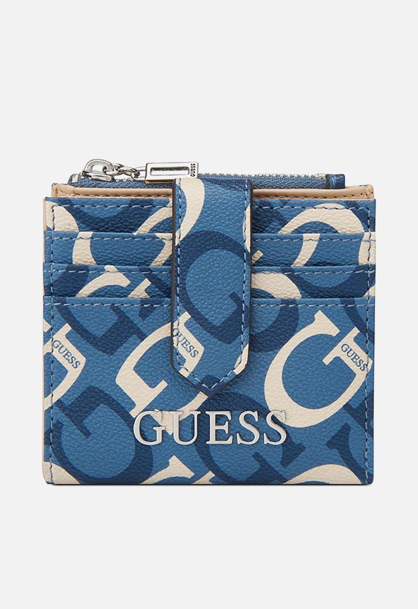 GUESS - Abbas slg credit card case-denim multi