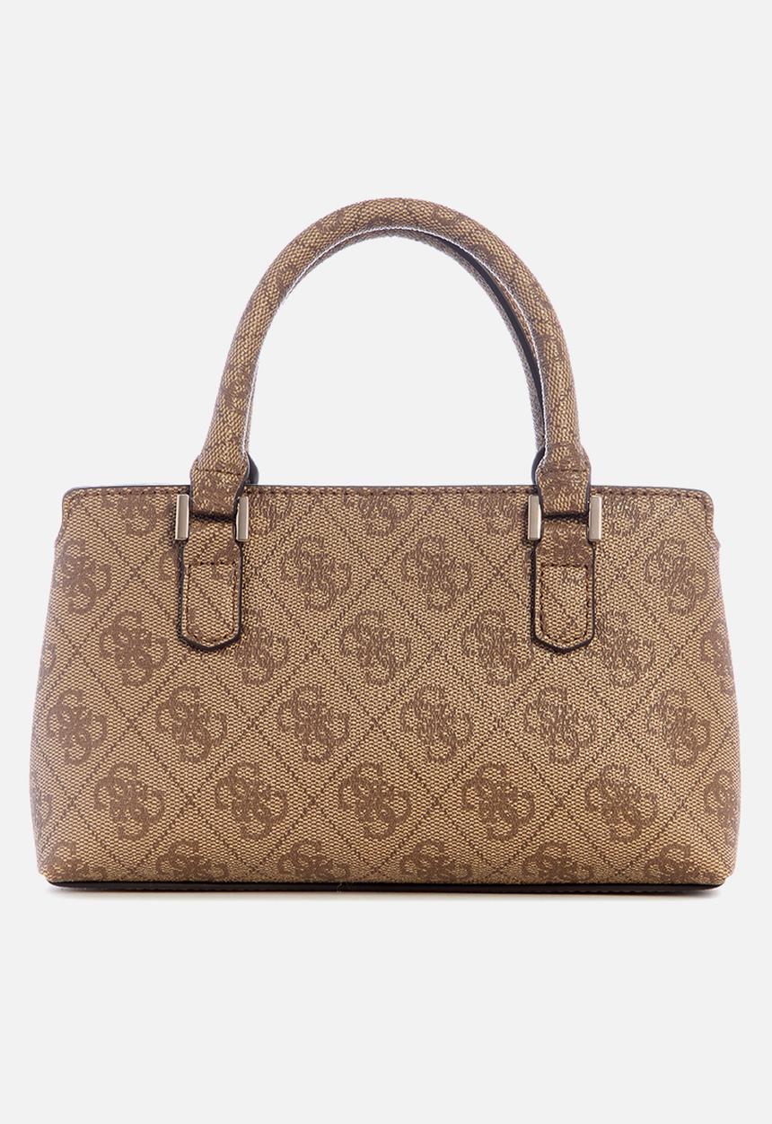 GUESS - Katya mini satchel - latte logo