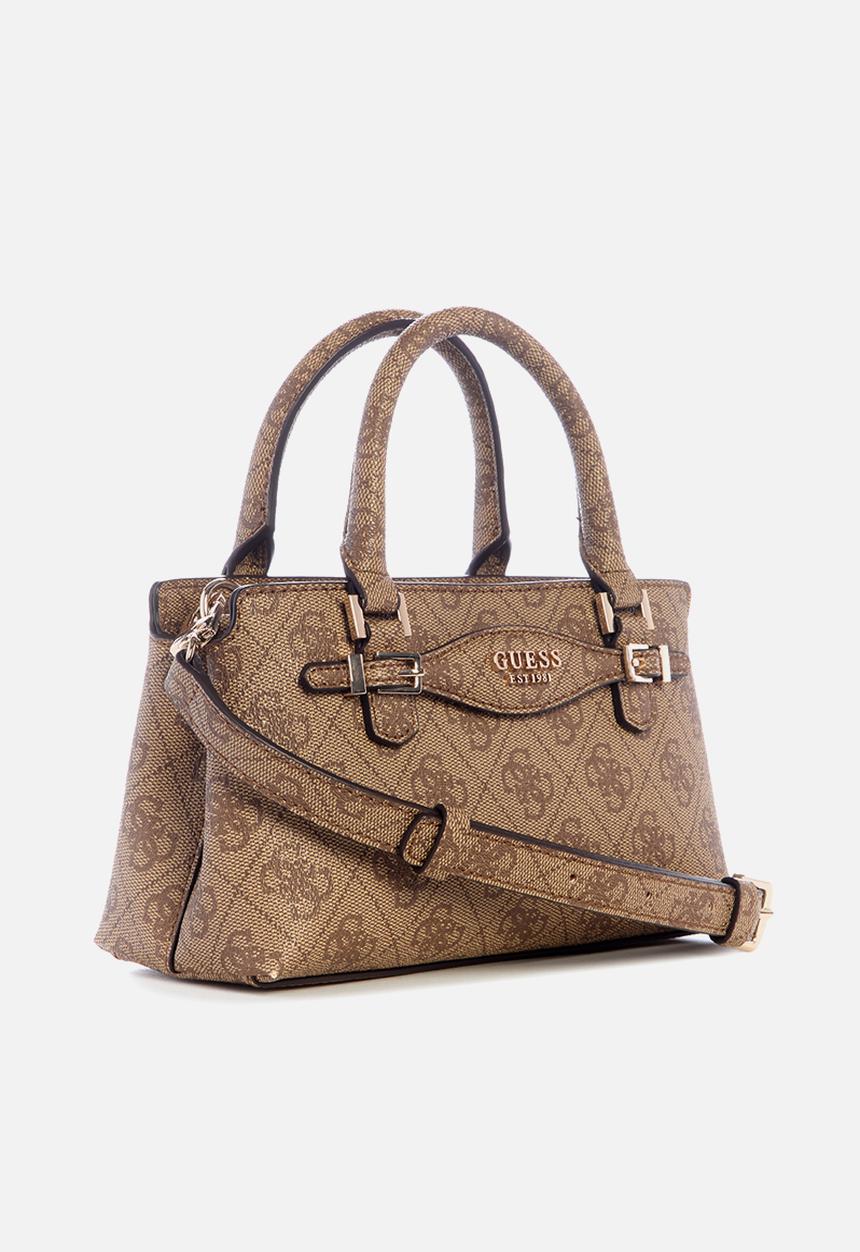 GUESS - Katya mini satchel - latte logo
