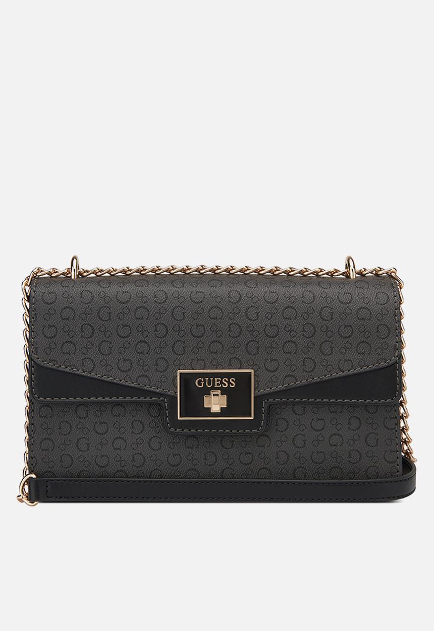 GUESS - Alysa convertible crossbody - coal