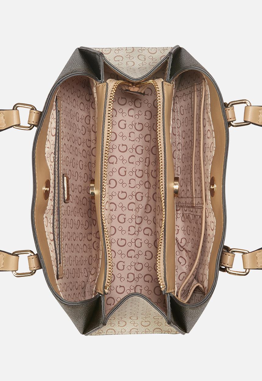 GUESS - Barger satchel - natural