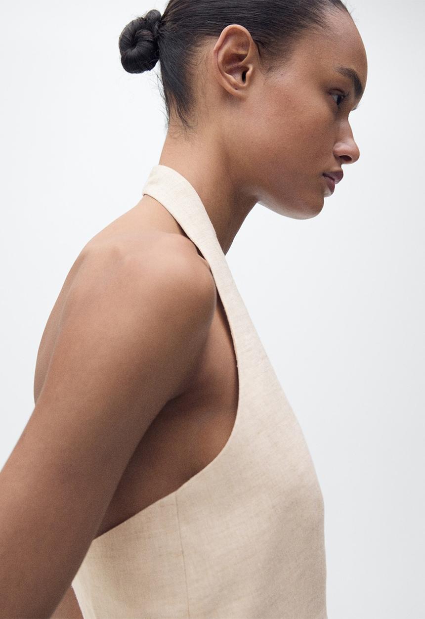 MANGO - Vest Boreli - Light Pastel Gray