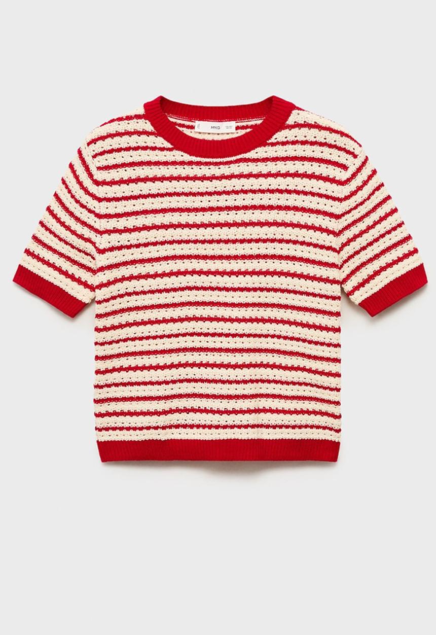 MANGO - Sweater Mimoi - Red
