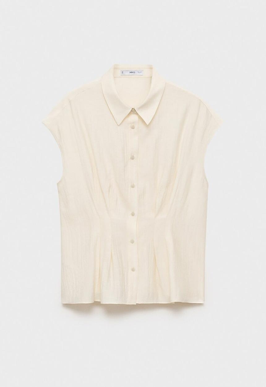 MANGO - Shirt Pin - Light Beige