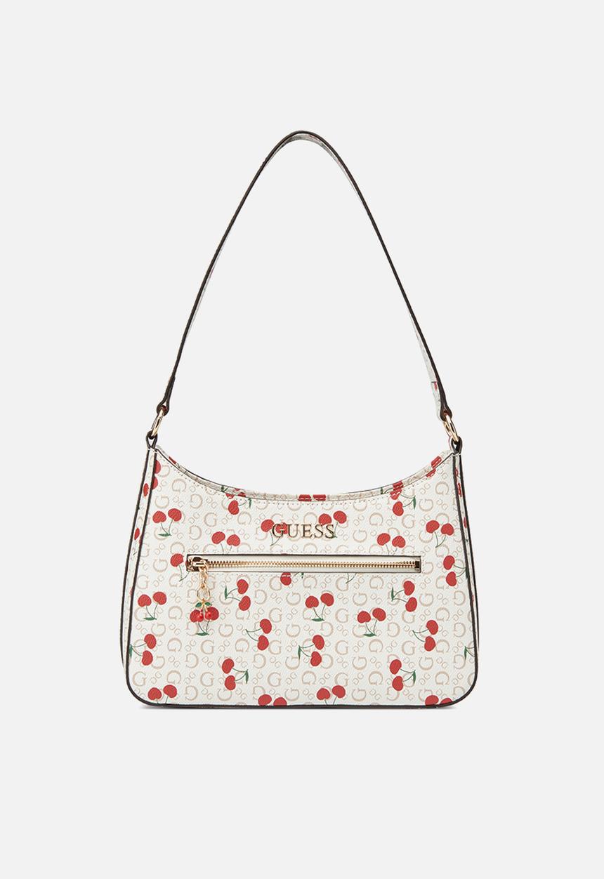 GUESS - Tana shoulder bag-white multi