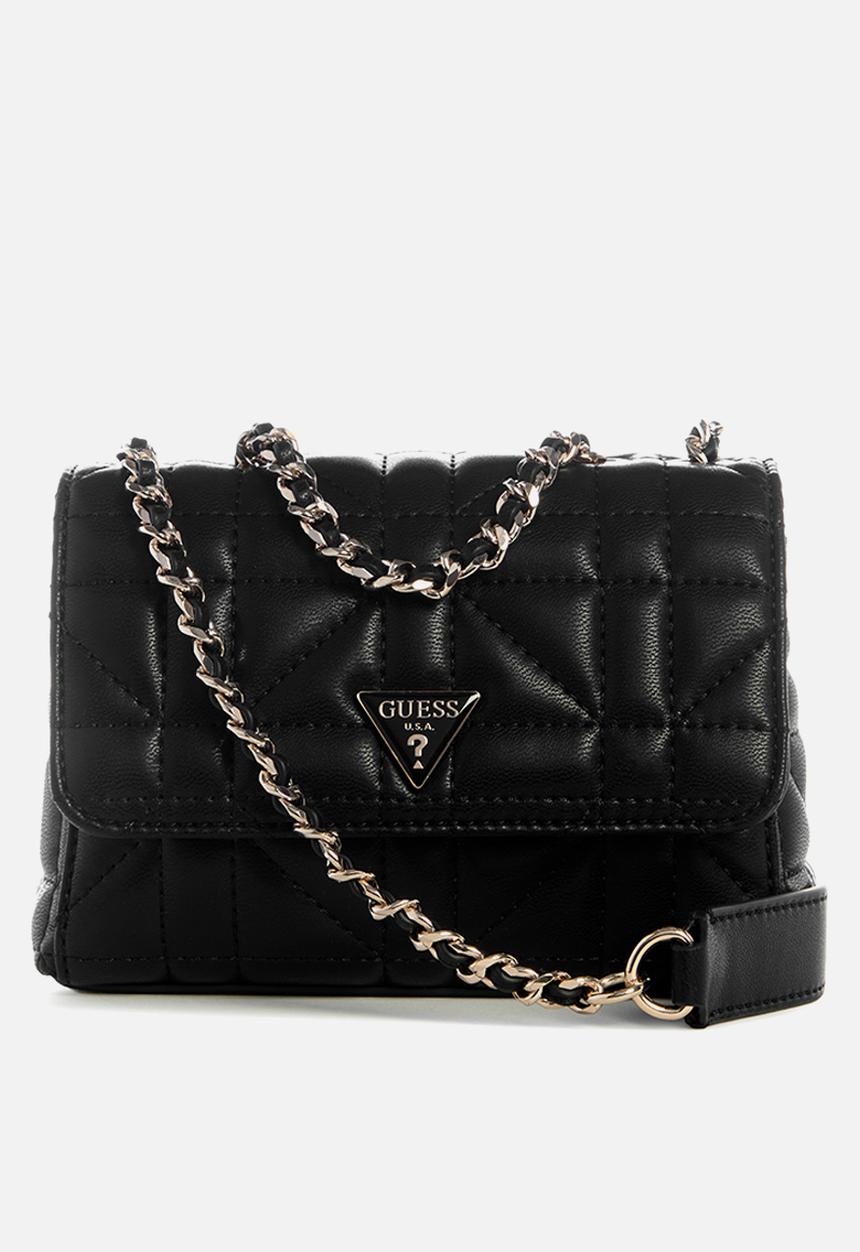 GUESS - Edita convertable crossbody bag-black
