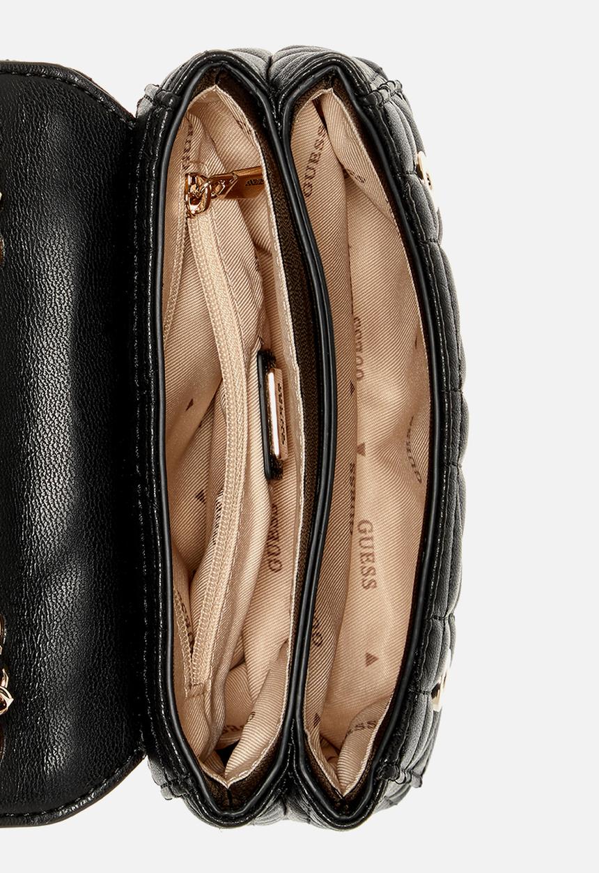 GUESS - Edita convertable crossbody bag-black