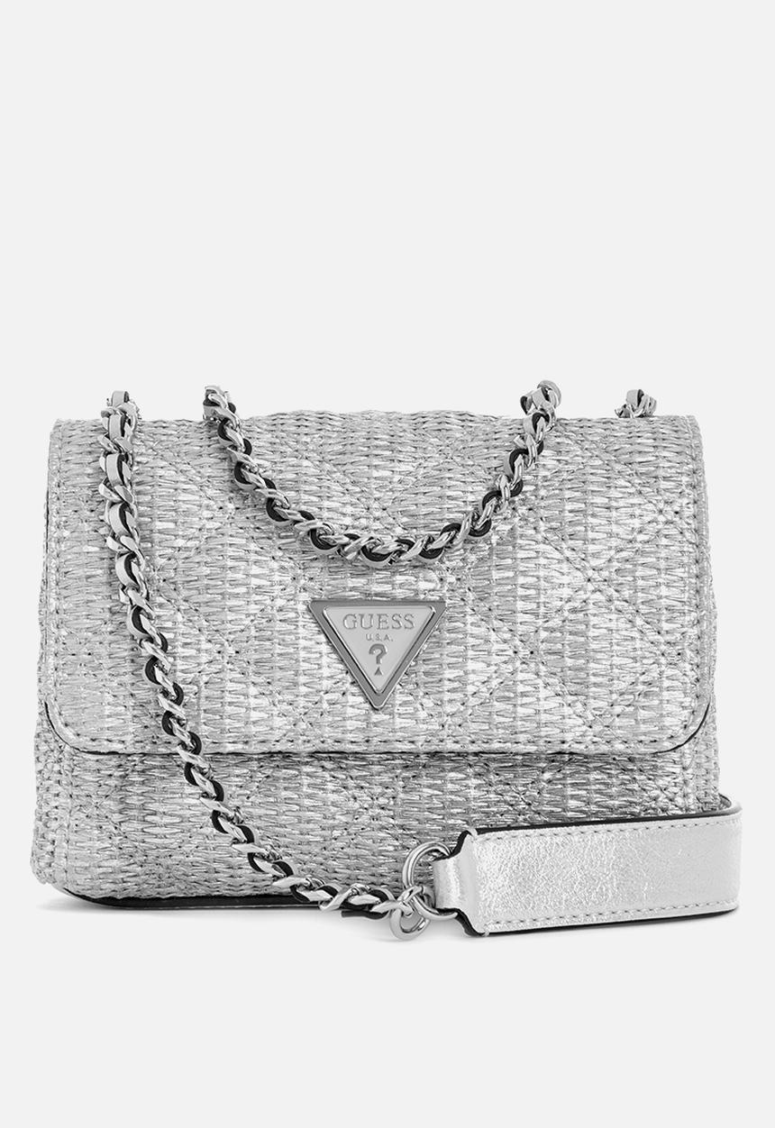 GUESS - Giully Ii mini crossbody bag-silver