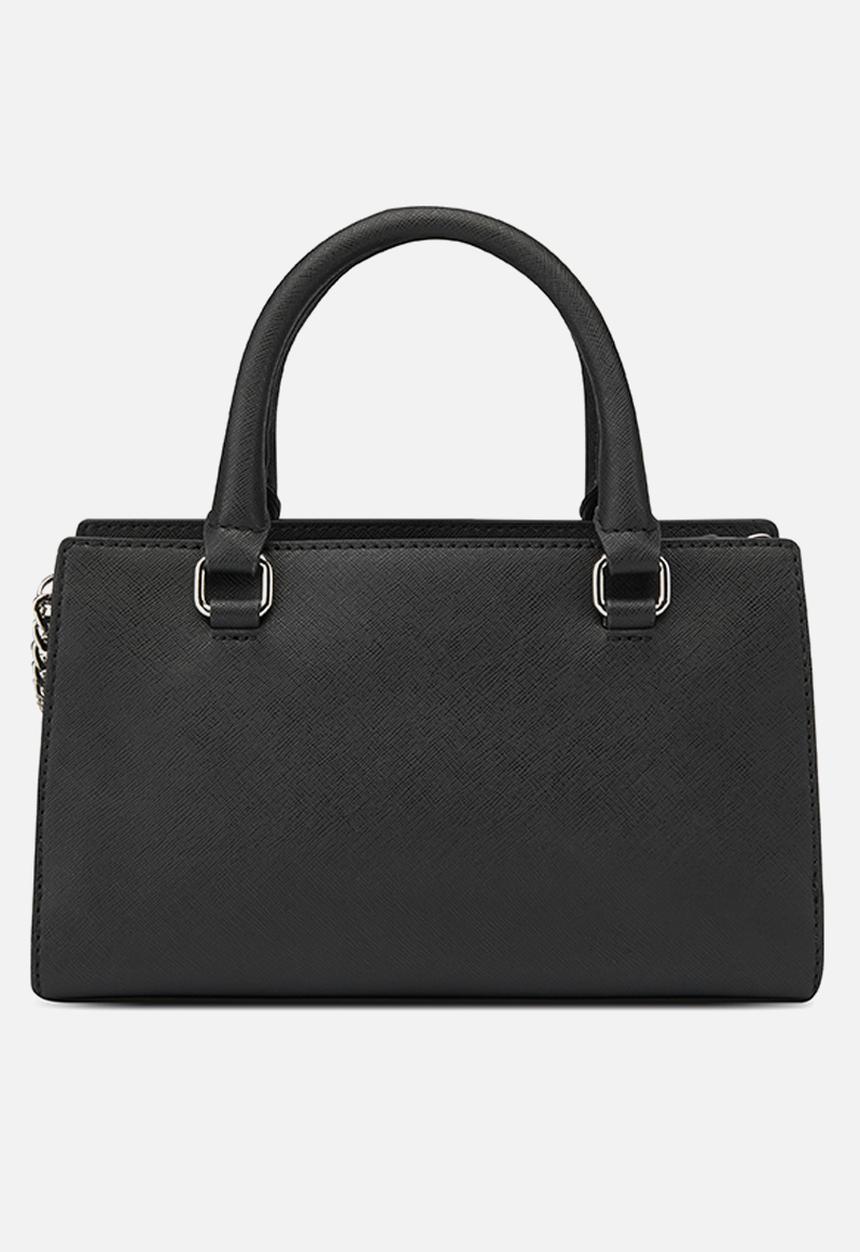 GUESS - Bandera satchel-black multi
