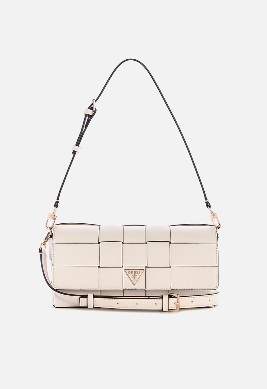 GUESS - Maylee shoulder bag - cream