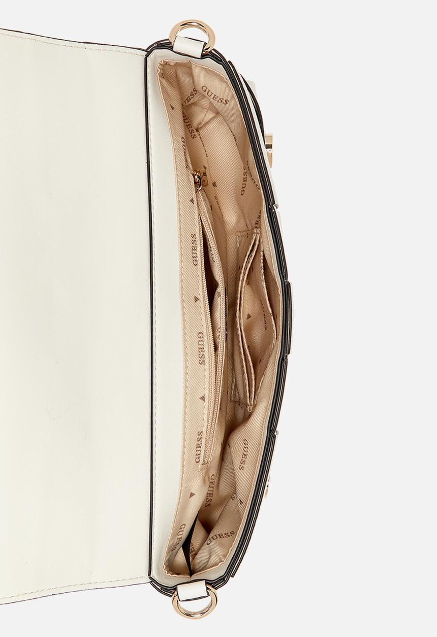 GUESS - Maylee shoulder bag - cream