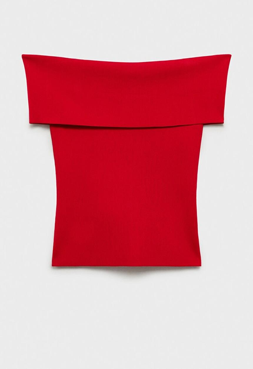 MANGO - Top Sesete - Red