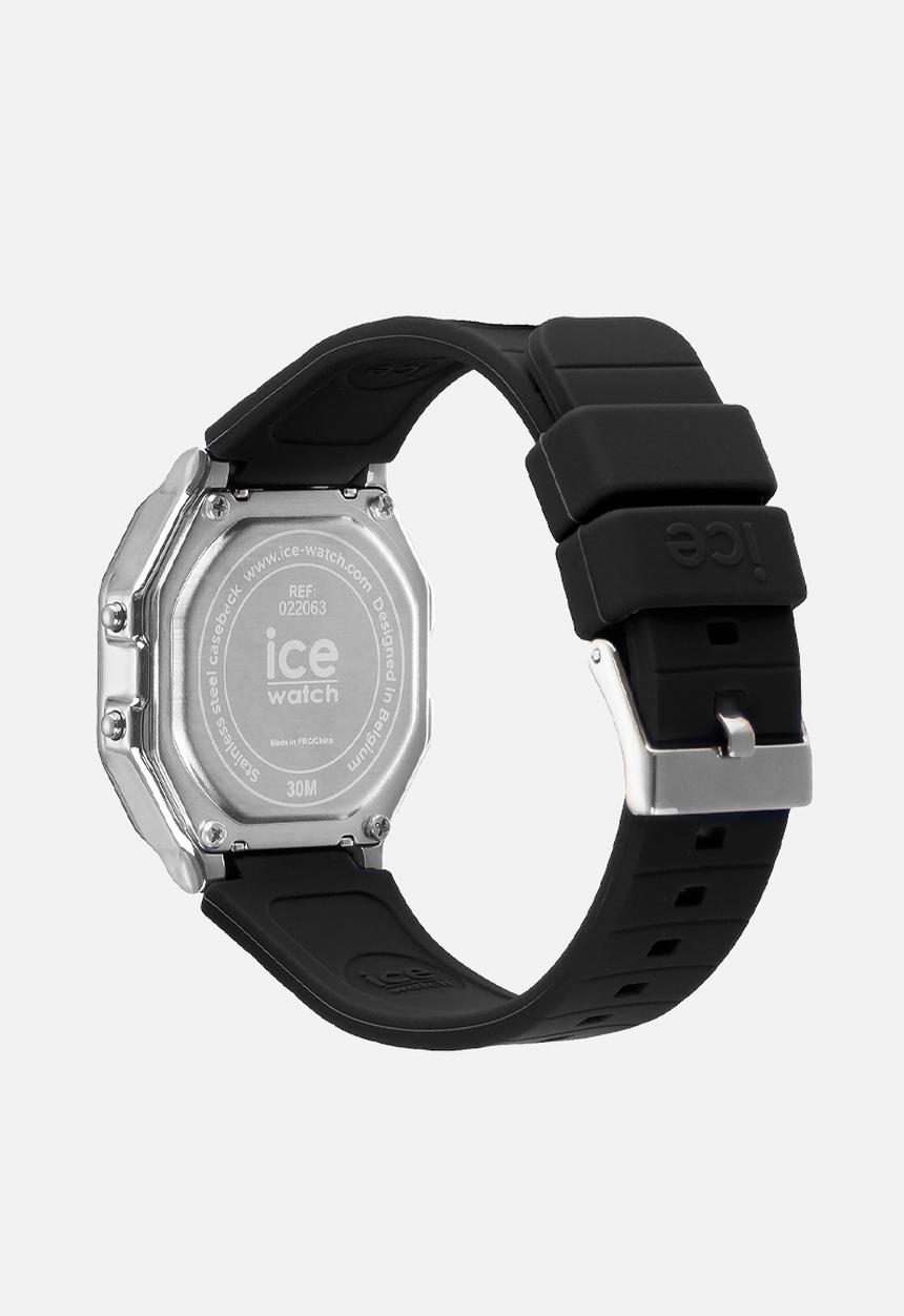 ICE Watch - ICE Digit Retro Watch - Black/silver