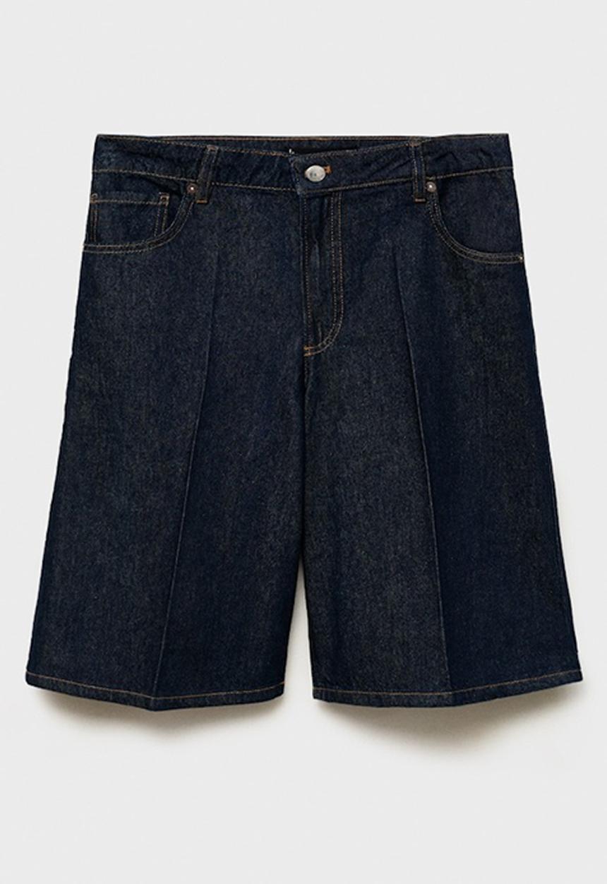 MANGO - Bermudas Sofia - Open Blue