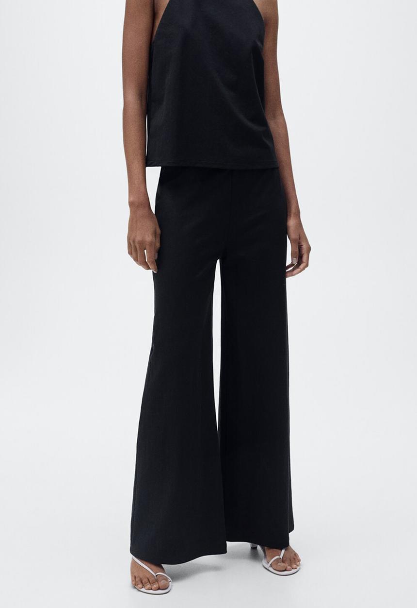 MANGO - Trousers Catleen - Black