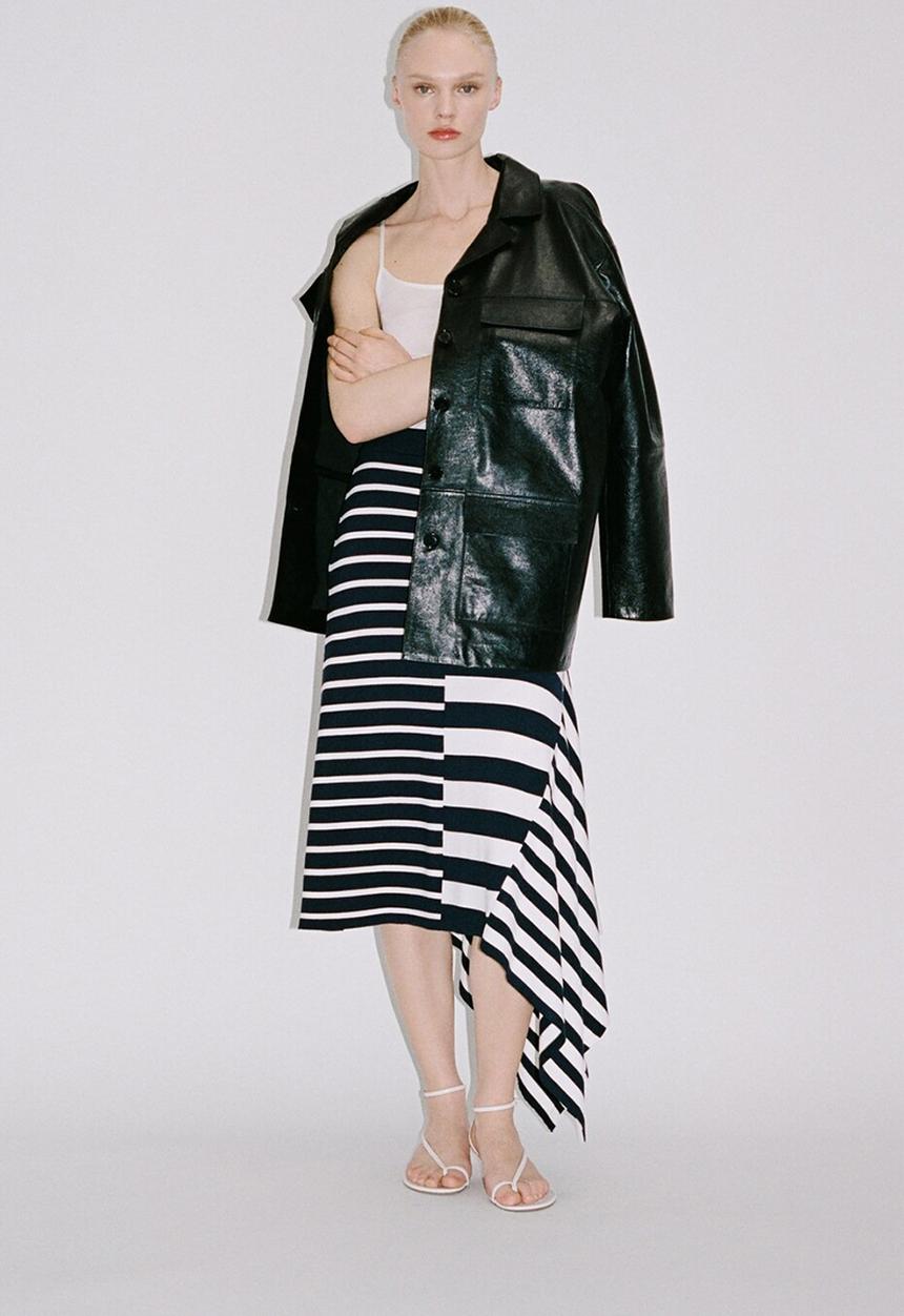MANGO - Skirt Zunga - Navy