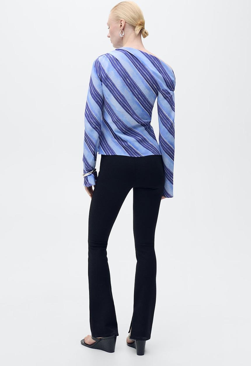 MANGO - Blouse Celeste - Light/Pastel Blue