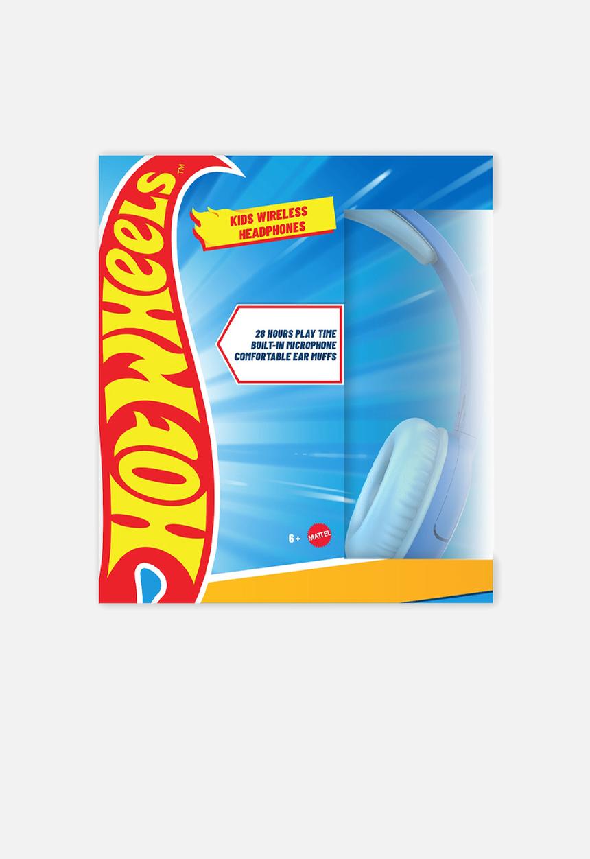 HOT WHEELS - Hot Wheels Kids Wireless Headphones - blue