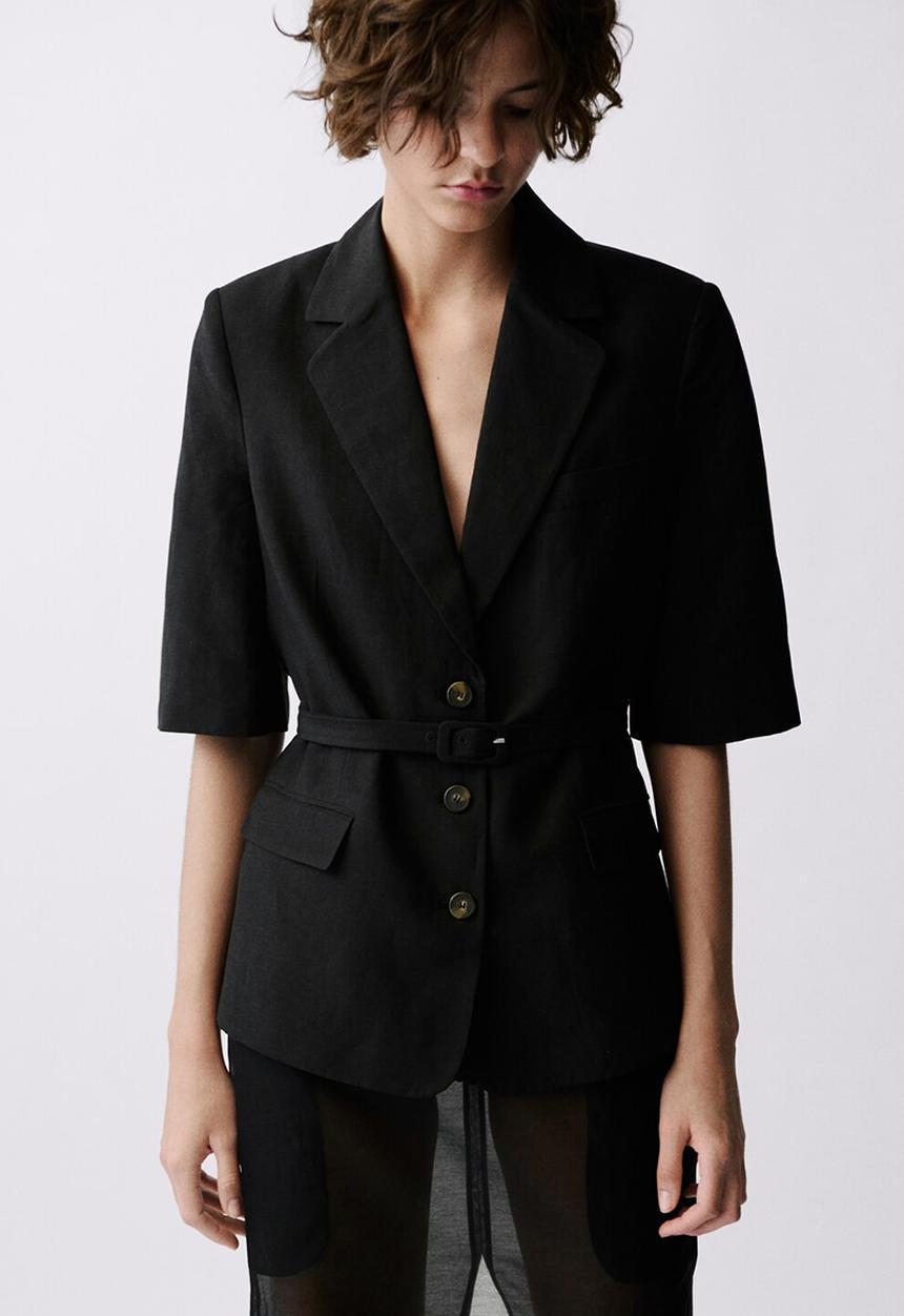 MANGO - Blazer Argelia - Black