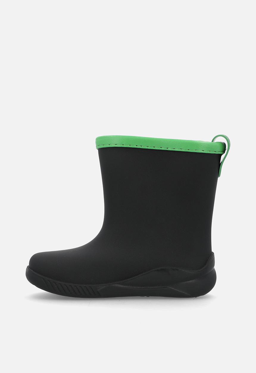 Pop Candy - Dino rainboot - black